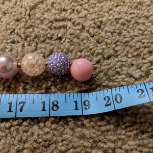 Disney Doc McStuffins Hearts /& Crystal Beads Necklace /& Bracelet Set NWT Purple